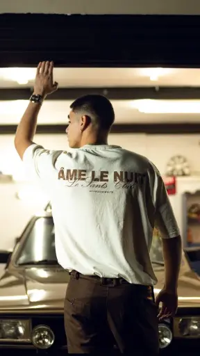Remera Oversize - Nuit 