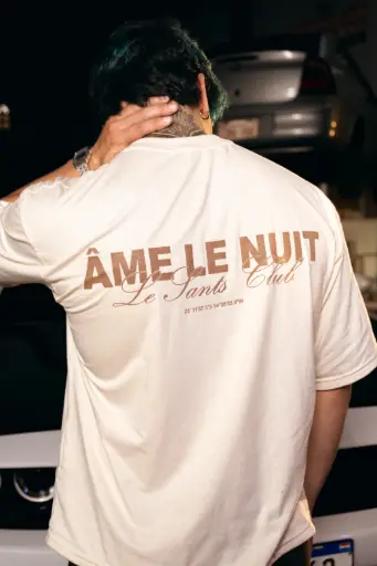 Remera Boxy - Nuit 